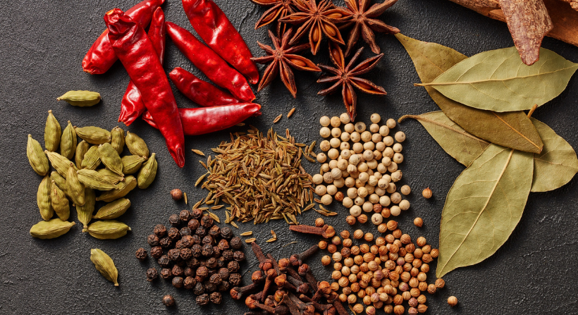 Spices and other food ingredients